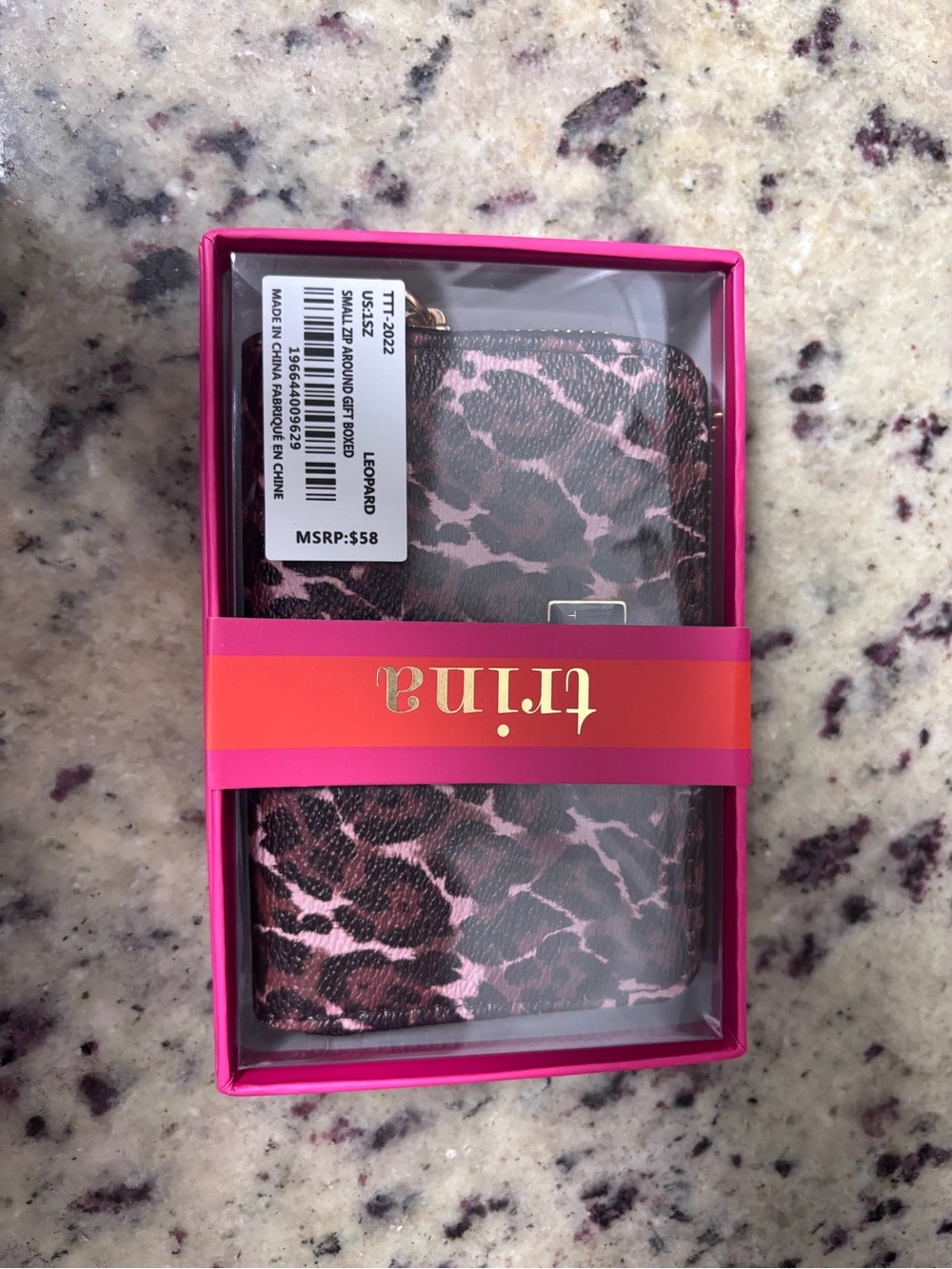 Trina Turk Leopard Wallet